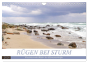 Rügen bei Sturm - Faszinierende Bilder der Elementarkräfte (Wandkalender 2024 DIN A4 quer), CALVENDO Monatskalender