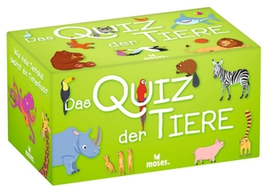 Jakobowicz, Jean-Michel. Das Quiz der Tiere. moses. Verlag GmbH, 2022.