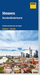 ADAC BundesländerKarte Deutschland Blatt 7 Hessen 1:300 000