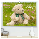 Geliebte Bären - Teddys (hochwertiger Premium Wandkalender 2025 DIN A2 quer), Kunstdruck in Hochglanz