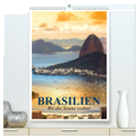 Brasilien. Wo die Sonne wohnt (hochwertiger Premium Wandkalender 2025 DIN A2 hoch), Kunstdruck in Hochglanz