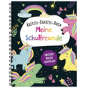 Kritzel-Kratzel-Buch Meine Schulfreunde (Einhörner)