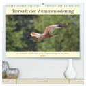 Tierwelt der Wümmeniederung (hochwertiger Premium Wandkalender 2025 DIN A2 quer), Kunstdruck in Hochglanz