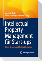 Intellectual Property Management für Start-ups