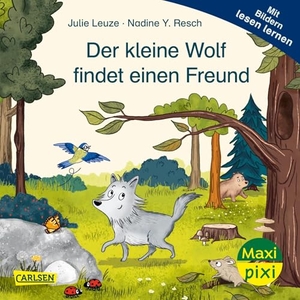Leuze, Julie. Maxi Pixi 470: VE 5: Der kleine Wolf findet einen Freund (5 Exemplare). Carlsen Verlag GmbH, 2025.