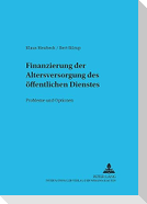 Finanzierung der Altersversorgung des öffentlichen Dienstes