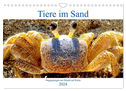 Tiere im Sand - Begegnungen am Strand auf Kuba (Wandkalender 2024 DIN A4 quer), CALVENDO Monatskalender