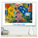 Franz Marc 2024 (hochwertiger Premium Wandkalender 2024 DIN A2 quer), Kunstdruck in Hochglanz