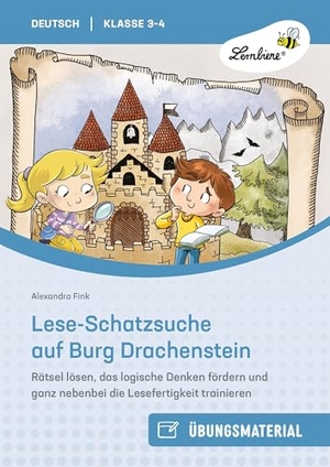 Fink, Alexandra. Lese-Schatzsuche auf Burg Drachenstein - Rätsel lösen, das logische Denken fördern und ganz nebenbei die Lesefertigkeit trainieren (3. und 4. Klasse). Lernbiene Verlag i.d. AAP, 2025.