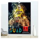 Quad spektakulär (hochwertiger Premium Wandkalender 2024 DIN A2 hoch), Kunstdruck in Hochglanz