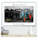 Oldtimer - Trecker Nostalgie (hochwertiger Premium Wandkalender 2024 DIN A2 quer), Kunstdruck in Hochglanz