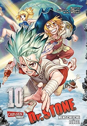 Boichi / Riichiro Inagaki. Dr. Stone 10 - Verrückte Abenteuer, Action und Wissenschaft!. Carlsen Verlag GmbH, 2021.