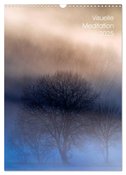 Visuelle Meditation - Glühende Wipfel (Wandkalender 2025 DIN A3 hoch), CALVENDO Monatskalender