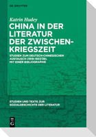 China in der Literatur der Zwischenkriegszeit