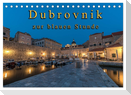 Dubrovnik zur blauen Stunde (Tischkalender 2024 DIN A5 quer), CALVENDO Monatskalender