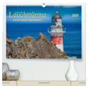 Leuchtürme - immer wieder faszinierend (hochwertiger Premium Wandkalender 2025 DIN A2 quer), Kunstdruck in Hochglanz
