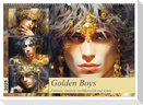 Golden Boys. Feminin, sinnlich, verführersich und schön (Wandkalender 2025 DIN A2 quer), CALVENDO Monatskalender