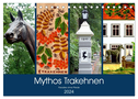 Mythos Trakehnen - Paradies ohne Pferde (Tischkalender 2024 DIN A5 quer), CALVENDO Monatskalender