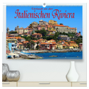 Urlaub an der Italienischen Riviera (hochwertiger Premium Wandkalender 2025 DIN A2 quer), Kunstdruck in Hochglanz