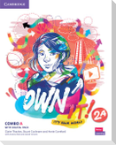 Own It! Level 2 Combo a Student's Book and Workbook with Practice Extra