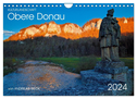 Kulturlandschaft Obere Donau (Wandkalender 2024 DIN A4 quer), CALVENDO Monatskalender
