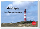 Amrum - Inselimpressionen (Wandkalender 2025 DIN A4 quer), CALVENDO Monatskalender