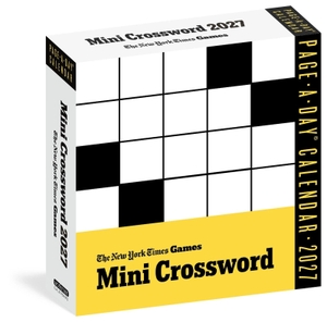 The New York Times Mini Crossword Page-A-Day® Calendar 2027 - For Crossword Beginners and Puzzle Pros. Workman Publishing, 2026.