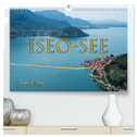 Iseo-See (hochwertiger Premium Wandkalender 2025 DIN A2 quer), Kunstdruck in Hochglanz