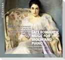 Late Romantic - Music for Violin and Piano