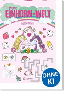 Meine Einhorn-Welt - Rätselblock