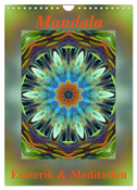 Mandala - Esoterik & Meditation (Wandkalender 2025 DIN A4 hoch), CALVENDO Monatskalender