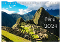 Peru 2024 (Tischkalender 2024 DIN A5 quer), CALVENDO Monatskalender