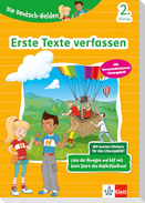 Die Deutsch-Helden: Erste Texte verfassen 2. Klasse