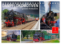 Dampflokomotiven - geliebte Kraftpakete (Tischkalender 2024 DIN A5 quer), CALVENDO Monatskalender