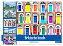 Britische Inseln - Städtereisen (Wandkalender 2025 DIN A4 quer), CALVENDO Monatskalender