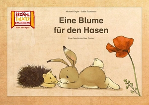 Engler, Michael / Joëlle Tourlonias. Eine Blume für den Hasen / Kamishibai Bildkarten - Eine Geschichte über Farben. 12 Bildkarten für das Erzähltheater. Hase und Igel Verlag GmbH, 2023.