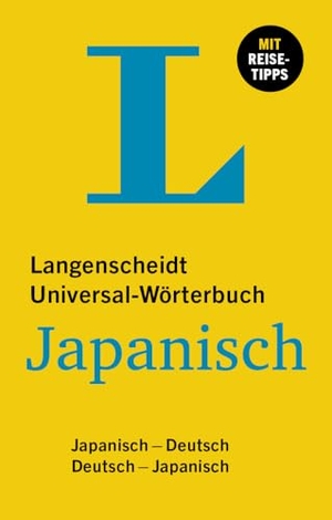 Langenscheidt Universal-Wörterbuch Japanisch - Japanisch - Deutsch / Deutsch - Japanisch. Langenscheidt bei PONS, 2024.
