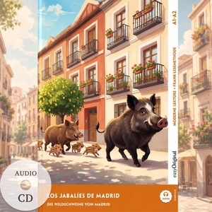 Melero, Ricardo. Los jabalíes de Madrid - Spanisch lernen mit lustigen Kurzgeschichten A1-A2 (+ Audio-CD) - Spanisch lesen und alles verstehen - ohne Wörterbuch | Frank-Lesemethode mit Audio | Spanisch-Deutsch. EasyOriginal Verlag e.U., 2026.