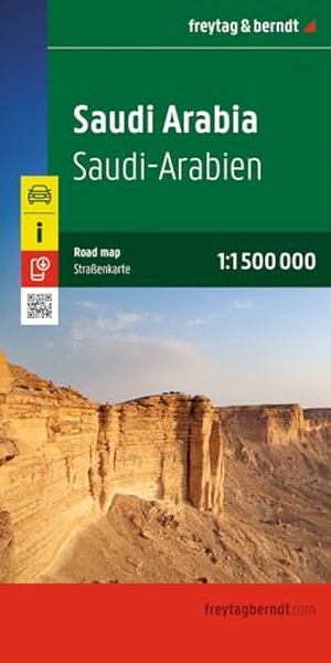 freytag & berndt Straßenkarte Saudi-Arabien 1:1,5 Mio.. Kompass Karten GmbH, 2026.