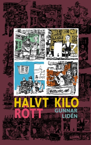 Lidén, Gunnar. Halvt kilo rött - Teckningar och dikter från Grekland 2015-2016. Books on Demand, 2017.