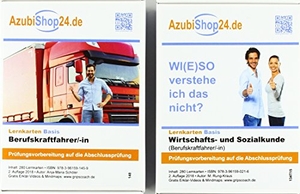 Rung-Kraus, Michaela / Anja-Maria Schöler. AzubiShop24.de Kombi-Paket Lernkarten Berufskraftfahrer/-in - Erfolgreiche Prüfungsvorbereitung auf die Abschlussprüfung. Princoso GmbH, 2020.