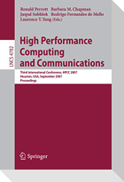 High Performance Computing and Communications