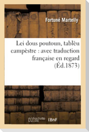Lei Dous Poutoun, Tablèu Campèstre: Avec Traduction Française En Regard
