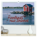 Finnlands raue Schönheit (hochwertiger Premium Wandkalender 2025 DIN A2 quer), Kunstdruck in Hochglanz
