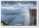 Wild, Wild Places 2024 (Tischkalender 2024 DIN A5 quer), CALVENDO Monatskalender