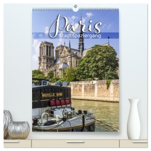 Viola, Melanie. PARIS Stadtspaziergang (hochwertiger Premium Wandkalender 2024 DIN A2 hoch), Kunstdruck in Hochglanz - Typische Impressionen und Historie. Calvendo, 2023.