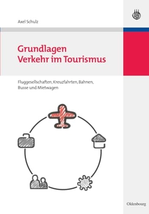 Schulz, Axel. Grundlagen Verkehr im Tourismus - Fluggesellschaften, Kreuzfahrten, Bahnen, Busse und Mietwagen. De Gruyter Oldenbourg, 2010.