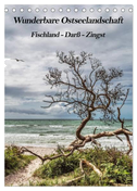 Wunderbare Ostseelandschaft Fischland-Darß-Zingst (Tischkalender 2024 DIN A5 hoch), CALVENDO Monatskalender