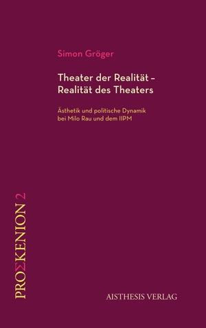 Gröger, Simon. Theater der Realität - Realität des Theaters - Ästhetik und politische Dynamik bei Milo Rau und dem IIPM. Aisthesis Verlag, 2023.