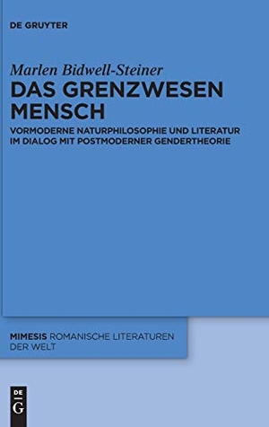 Bidwell-Steiner, Marlen. Das Grenzwesen Mensch - Vormoderne Naturphilosophie und Literatur im Dialog mit Postmoderner Gendertheorie. De Gruyter, 2017.